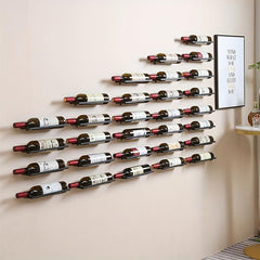 Red Wine Display Rack Lighted Bottle Holder Home Hotel Decoration