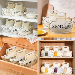 Large Coarse Cereals Storage Bag Self-supporting Nozzle Leak-proof Freezer Bag