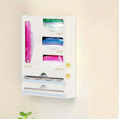 2 In 1 Ziplock Bag Storage Organizer