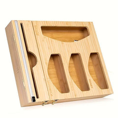 2 In 1 Ziplock Bag Storage Organizer