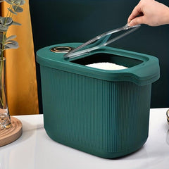 Large Capacity Rice Bucket 10KG Sealed Storage Container