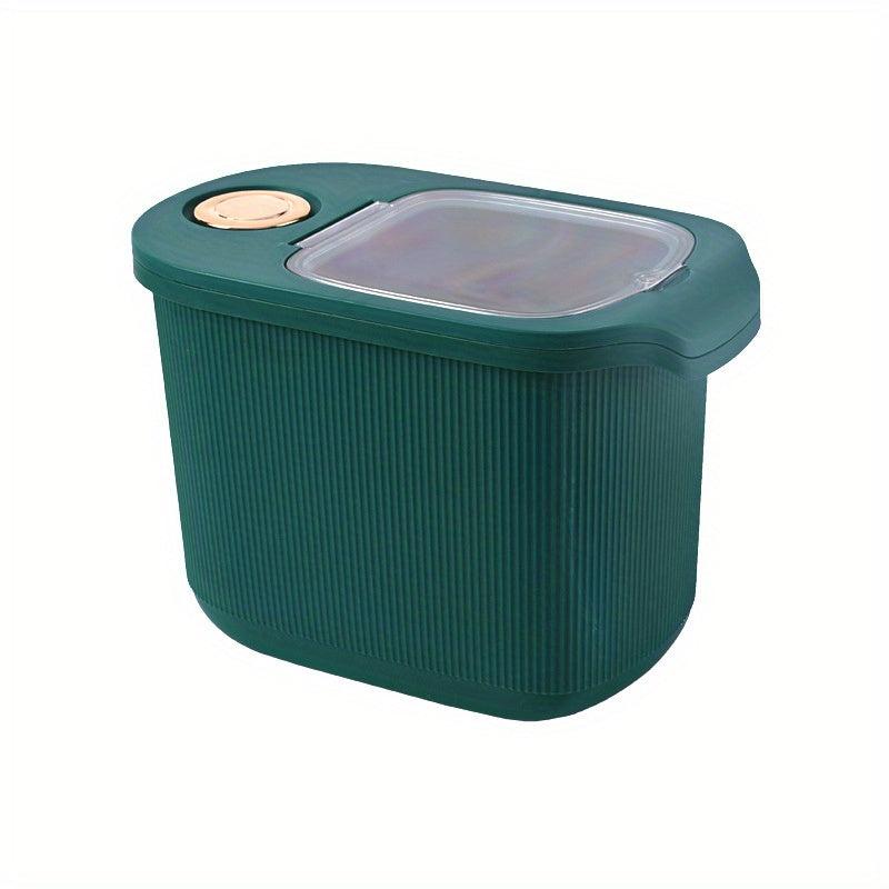 Large Capacity Rice Bucket 10KG Sealed Storage Container