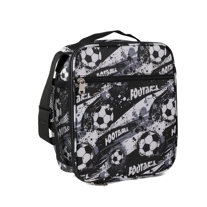 Cartoon Lunch Bag Messenger Ice Bag for Camping Picnic Beach