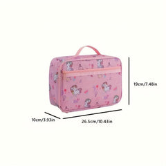 Cartoon Bento Bag Ice Pack Waterproof Lunch Box Outdoor Picnic Insulated Bag