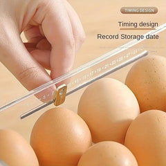 3-Layer Egg Storage Container Clear Plastic Tray
