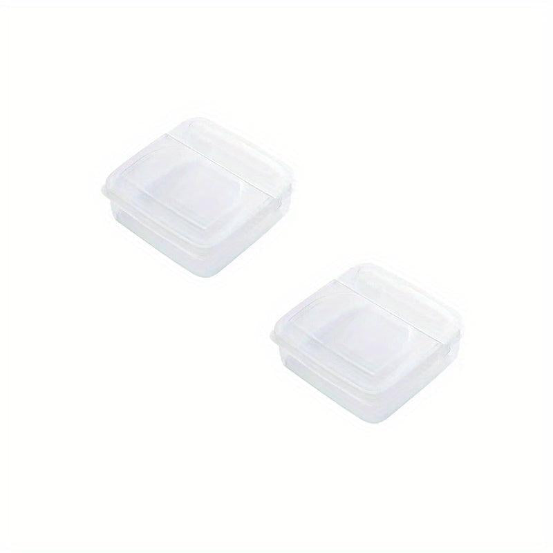 Cheese Slice Storage Box Onion Ginger Garlic Fruit Preservation with Flip Cover