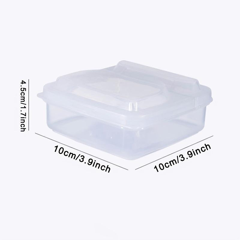 Cheese Slice Storage Box Onion Ginger Garlic Fruit Preservation with Flip Cover
