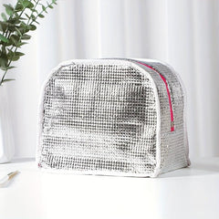 Cartoon Frog Insulated Lunch Bag Reusable Aluminum Foil Bento Bag Leakproof