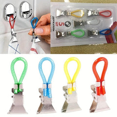 5pcs Waterproof Tea Towel Clips Kitchen Bat Hanging Pegs