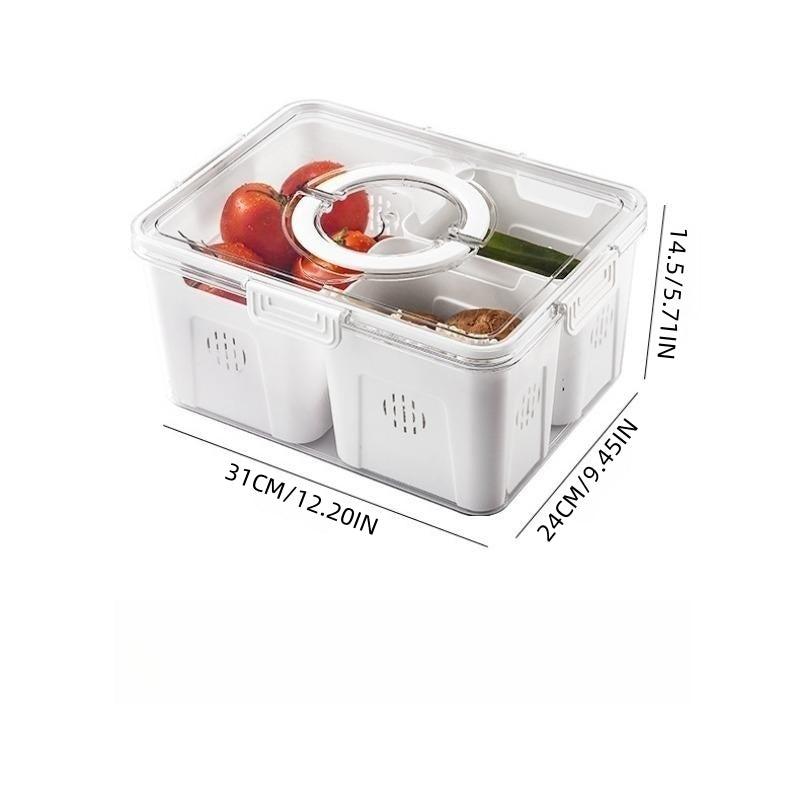 Refrigerator Storage And Draining Box Food Preservation