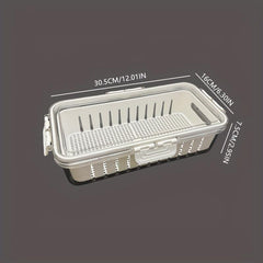 Refrigerator Storage And Draining Box Food Preservation