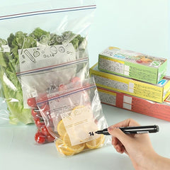 Fresh keeping Food Packaging Bag Self sealing Household Plastic Bag