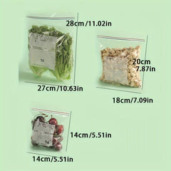 Fresh keeping Food Packaging Bag Self sealing Household Plastic Bag