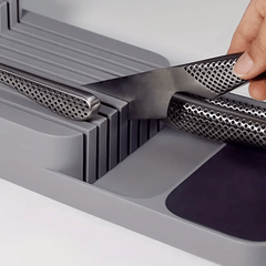 Two Stage Cutlery Storage Box Drawer Organizer Tray Utensil Rack