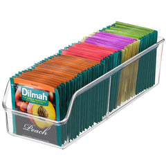 Tea Bag Organizer Tea Bag Storage Holder Clear Storage Bins For Kitchen