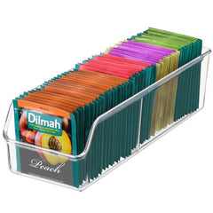 Tea Bag Organizer Tea Bag Storage Holder Clear Storage Bins For Kitchen