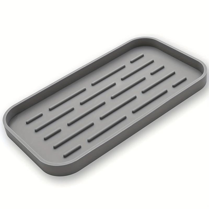 Silicone Sink Organizer Tray with Multiple Uses - Easy to Clean