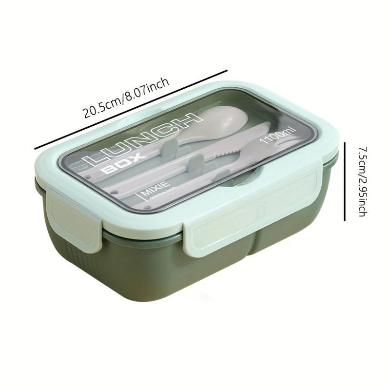 Rectangular Plastic Lunch Box for Camping Picnic Beach - Teenagers