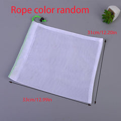 Reusable Fruit Veg Mesh Bags Drawstring Shopping Bags