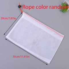 Reusable Fruit Veg Mesh Bags Drawstring Shopping Bags