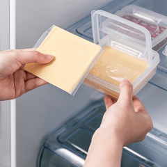 Stackable Cheese Slices Storage Box for Fresh Keeping