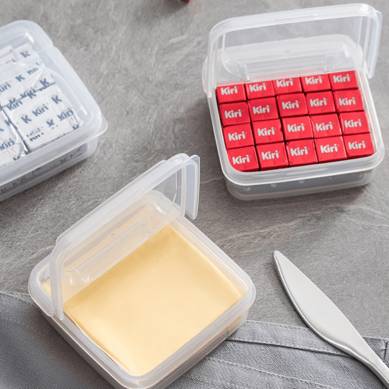 Stackable Cheese Slices Storage Box for Fresh Keeping