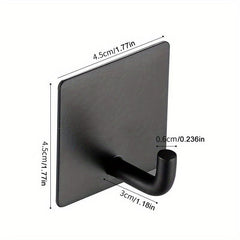 Self Adhesive Heavy Duty Bathroom Towel Hook Waterproof Coat Hooks