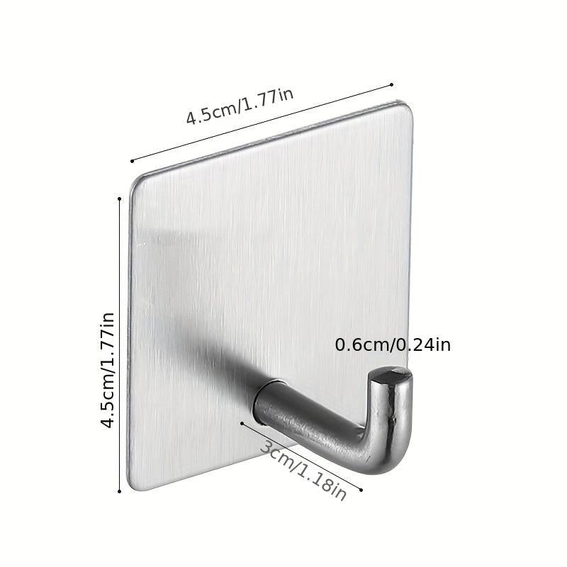 Self Adhesive Heavy Duty Bathroom Towel Hook Waterproof Coat Hooks