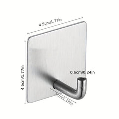 Self Adhesive Heavy Duty Bathroom Towel Hook Waterproof Coat Hooks