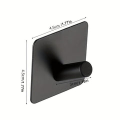 Self Adhesive Heavy Duty Bathroom Towel Hook Waterproof Coat Hooks