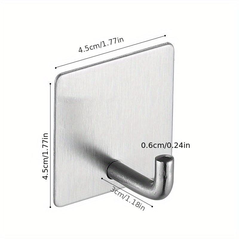 Self Adhesive Heavy Duty Bathroom Towel Hook Waterproof Coat Hooks