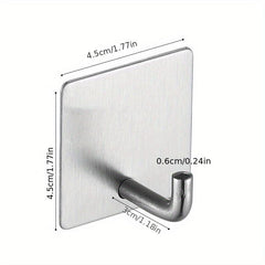 Self Adhesive Heavy Duty Bathroom Towel Hook Waterproof Coat Hooks