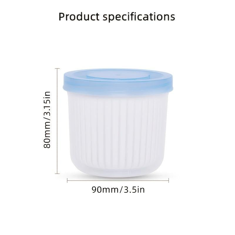 Double Layer Vegetables Sealed Keeper Fresh Storage Box Refrigerator Use