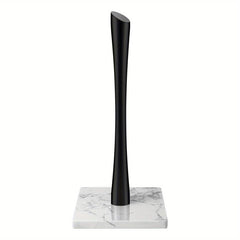 Marble Paper Towel Holder Golden Countertop Rack Standing Kitchen