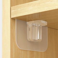 Partition Board Fixer Shelf Support Wardrobe Cabinet Paste Support Rack Shel