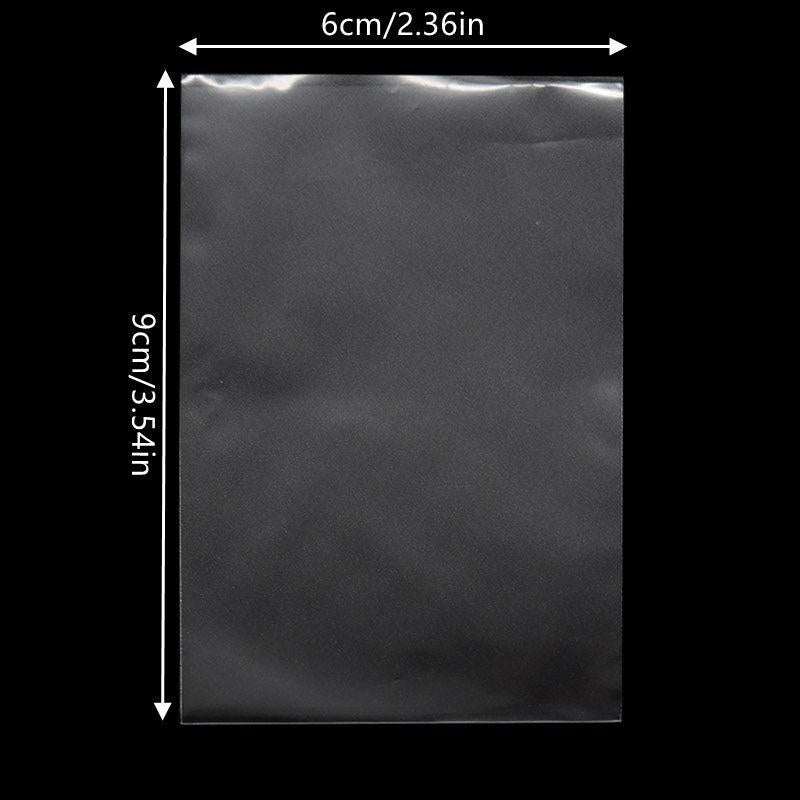 100pcs Clear Plastic Bags for Candy Lollipops Cookies