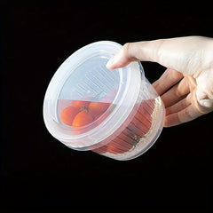 Kitchen Preservation Box Refrigerator Sealed Storage Portable Fruit Drain