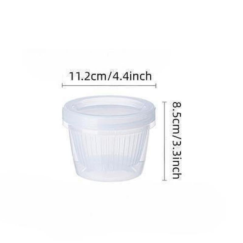 Kitchen Preservation Box Refrigerator Sealed Storage Portable Fruit Drain
