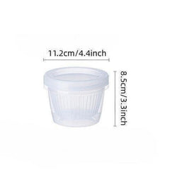 Kitchen Preservation Box Refrigerator Sealed Storage Portable Fruit Drain