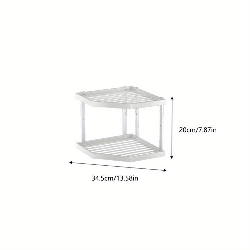 Corner Display Rack 3 layer Pot Rack Storage Organizer