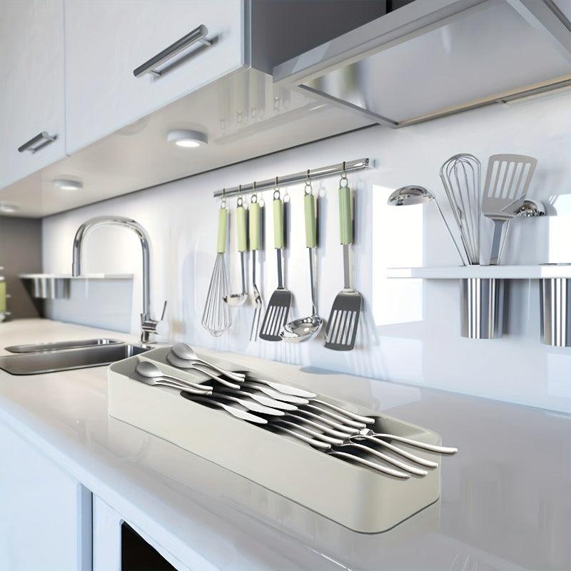 Multifunctional Cutlery Spoon Box Fork Divider Organizer