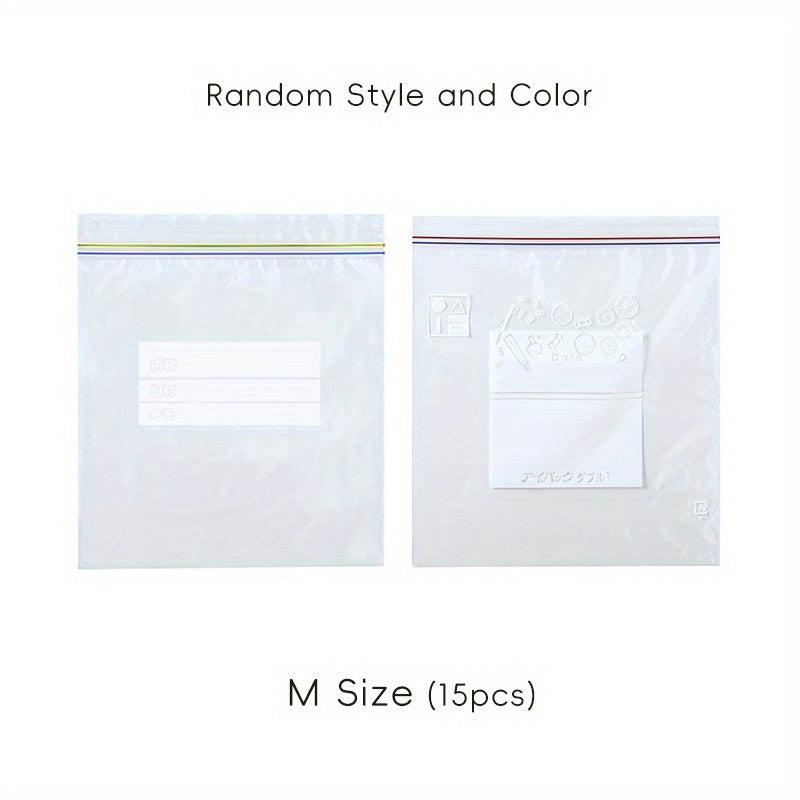 45pcs Zipper Bag Food Storage Leakproof for Snacks Cereal Spices