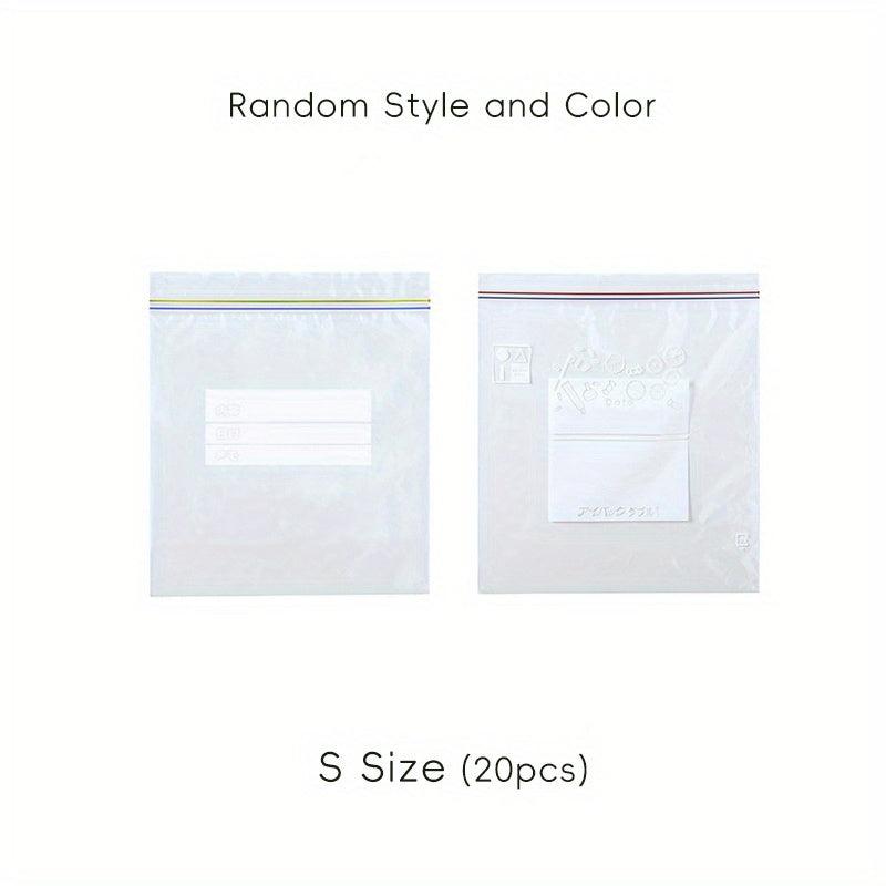 45pcs Zipper Bag Food Storage Leakproof for Snacks Cereal Spices