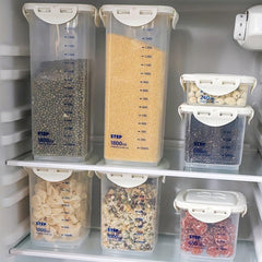 1pc Self Sealing Food Storage Container Transparent Can