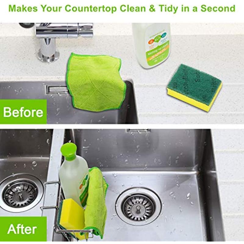 Stainless Steel Sink Caddy Sponge Holder
