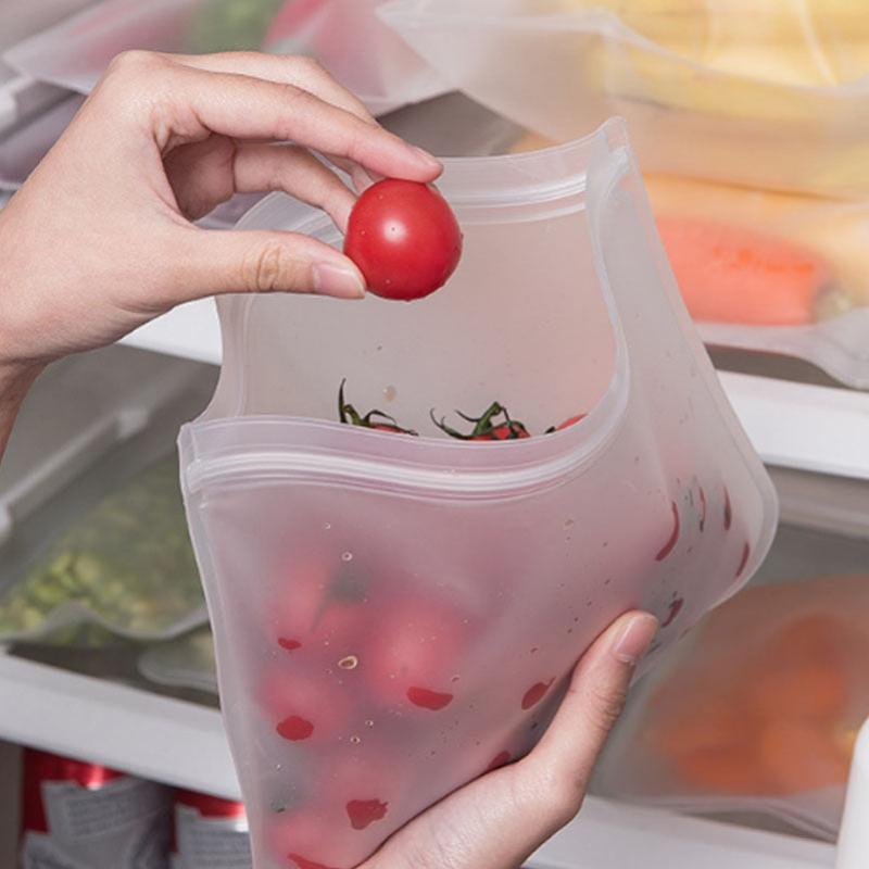 4 Count Reusable Freezer Bags BPA Free