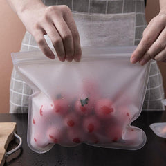 4 Count Reusable Freezer Bags BPA Free