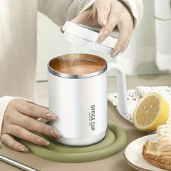 Stainless Steel Cups With Lid 16 Oz Insulated Coffee Mug