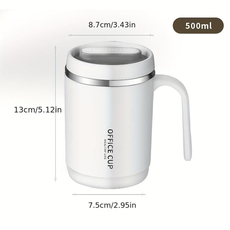 Stainless Steel Cups With Lid 16 Oz Insulated Coffee Mug