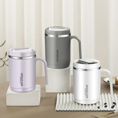 Stainless Steel Cups With Lid 16 Oz Insulated Coffee Mug